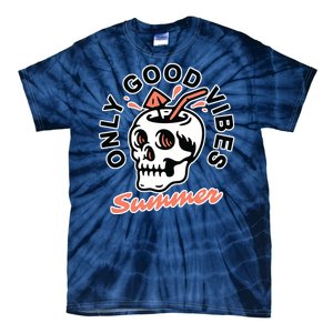 Only Good Vibes Summer Tie-Dye T-Shirt