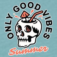 Only Good Vibes Summer Sueded Cloud Jersey T-Shirt