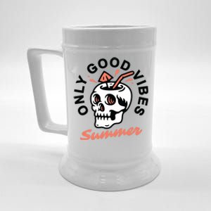 Only Good Vibes Summer Beer Stein