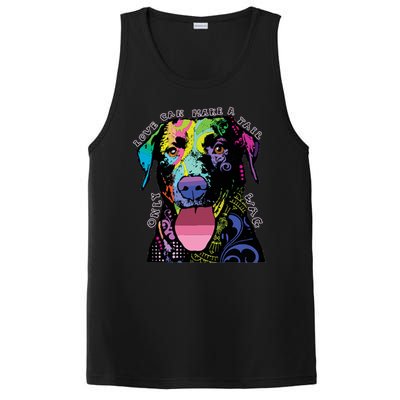 Only Love Can Make A Tail Wag Dog PosiCharge Competitor Tank