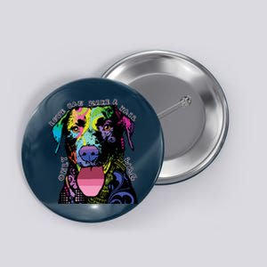 Only Love Can Make A Tail Wag Dog Button