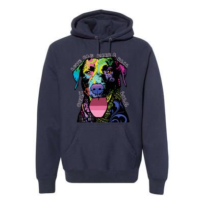 Only Love Can Make A Tail Wag Dog Premium Hoodie