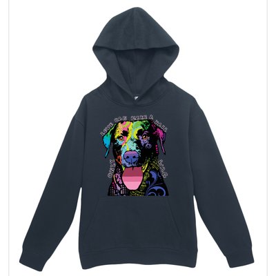 Only Love Can Make A Tail Wag Dog Urban Pullover Hoodie