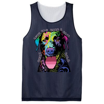 Only Love Can Make A Tail Wag Dog Mesh Reversible Basketball Jersey Tank