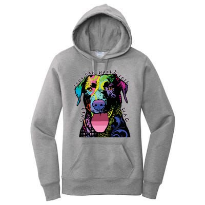 Only Love Can Make A Tail Wag Dog Women's Pullover Hoodie