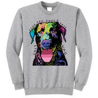 Only Love Can Make A Tail Wag Dog Tall Sweatshirt