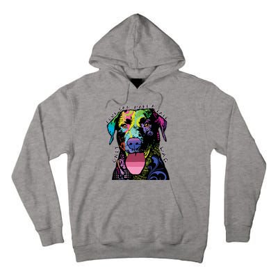 Only Love Can Make A Tail Wag Dog Tall Hoodie