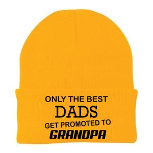 Only The Best Dads Could Get Promoted To Grandpas Knit Cap Winter Beanie