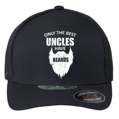 Only The Best Uncles Have Beards Flexfit Unipanel Trucker Cap