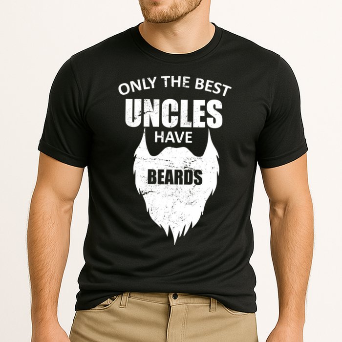 Only The Best Uncles Have Beards Performance Shirt