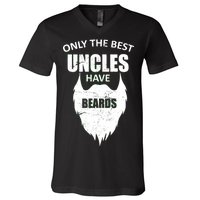 Only The Best Uncles Have Beards V-Neck T-Shirt