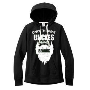 Only The Best Uncles Have Beards Women's Fleece Hoodie