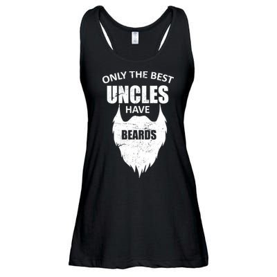 Only The Best Uncles Have Beards Ladies Essential Flowy Tank