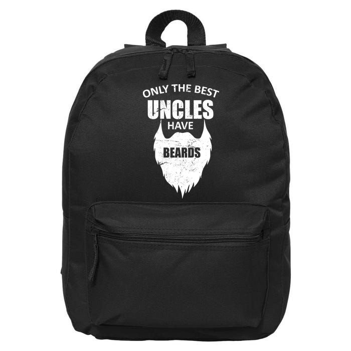 Only The Best Uncles Have Beards 16 in Basic Backpack