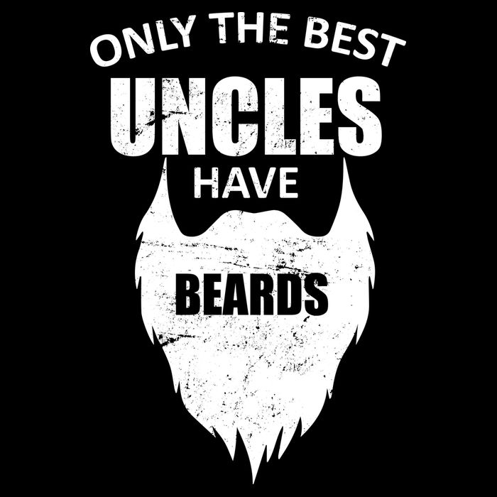 Only The Best Uncles Have Beards 16 in Basic Backpack