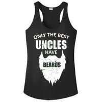 Only The Best Uncles Have Beards Ladies PosiCharge Competitor Racerback Tank