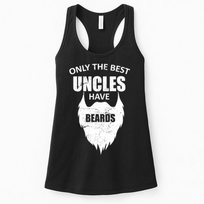 Only The Best Uncles Have Beards Womens Tank Top
