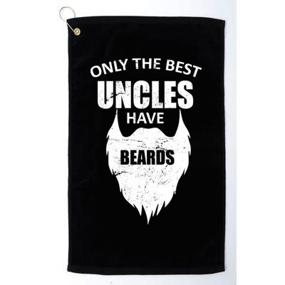Only The Best Uncles Have Beards Golf Towel