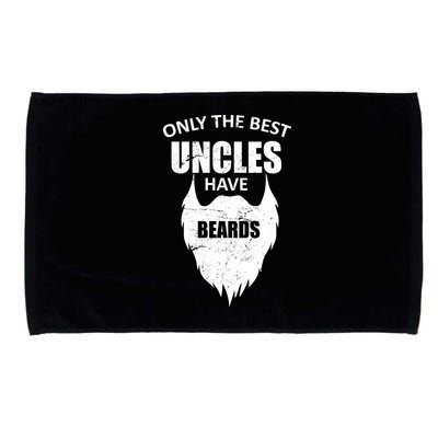 Only The Best Uncles Have Beards Microfiber Hand Towel