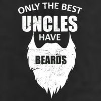 Only The Best Uncles Have Beards Microfiber Hand Towel