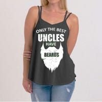 Only The Best Uncles Have Beards Women's Strappy Tank