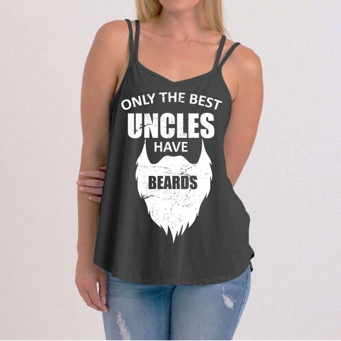 Only The Best Uncles Have Beards Women's Strappy Tank