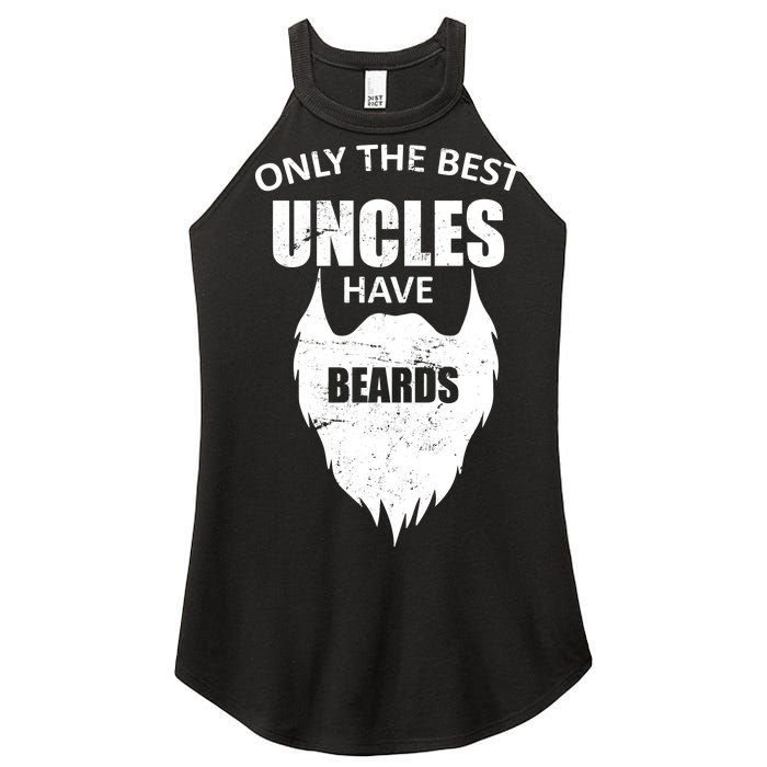 Only The Best Uncles Have Beards Women's Perfect Tri Rocker Tank