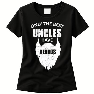 Only The Best Uncles Have Beards Womens T-Shirt