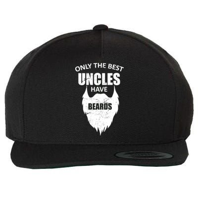 Only The Best Uncles Have Beards Wool Snapback Cap