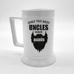 Only The Best Uncles Have Beards Beer Stein