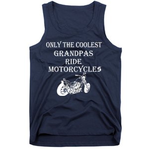 Only The Coolest Grandpas Ride Motorcycles Bike Tank Top