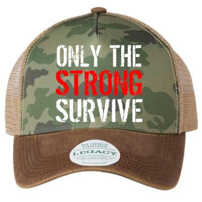 Only The Strong Survive Legacy Tie Dye Trucker Hat