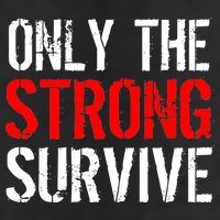 Only The Strong Survive Adult Drive Performance Visor