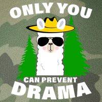 Only You Can Prevent Drama Legacy Tie Dye Trucker Hat