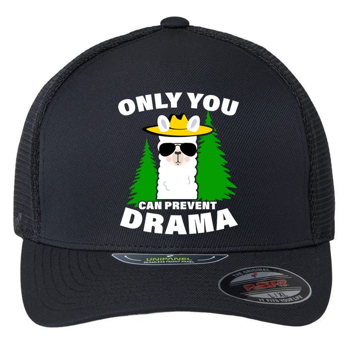 Only You Can Prevent Drama Flexfit Unipanel Trucker Cap