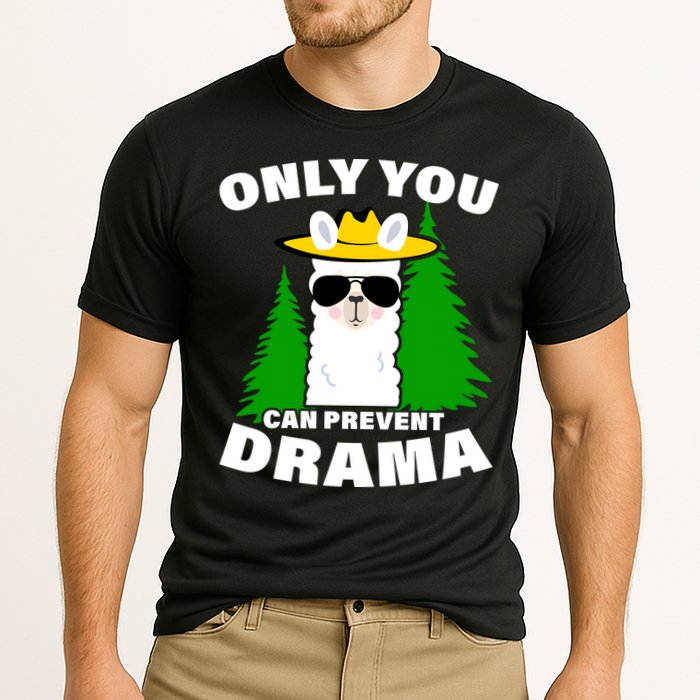 Only You Can Prevent Drama Cooling Performance Crew T-Shirt