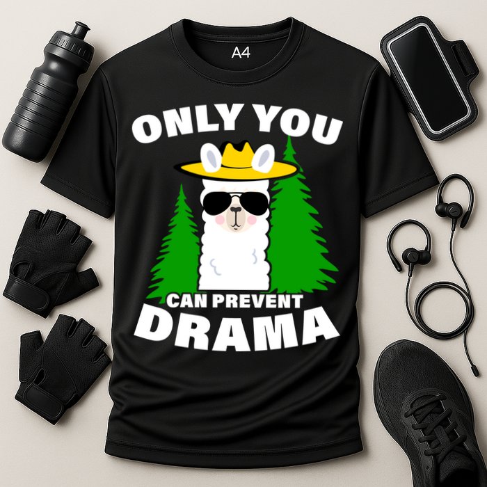 Only You Can Prevent Drama Cooling Performance Crew T-Shirt