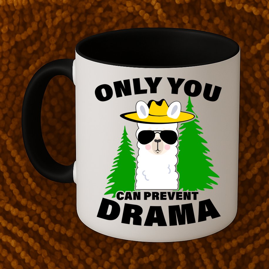 Only You Can Prevent Drama Mug