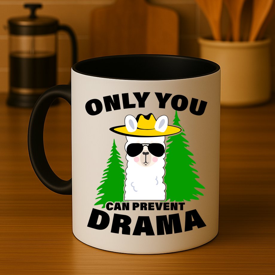Only You Can Prevent Drama Mug
