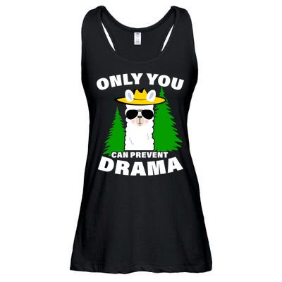 Only You Can Prevent Drama Ladies Essential Flowy Tank