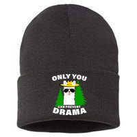 Only You Can Prevent Drama Sustainable Knit Beanie