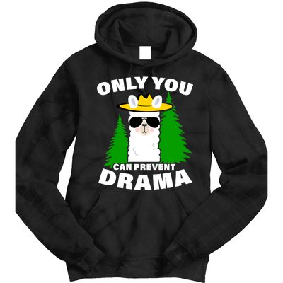 Only You Can Prevent Drama Tie Dye Hoodie