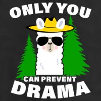 Only You Can Prevent Drama Golf Towel