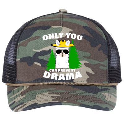 Only You Can Prevent Drama Retro Rope Trucker Hat Cap