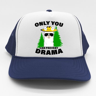 Only You Can Prevent Drama Trucker Hat