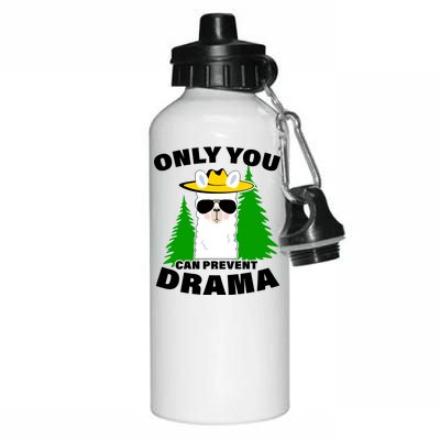 Only You Can Prevent Drama Aluminum Water Bottle