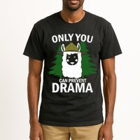 Only You Can Prevent Drama Funny LLama Tall T-Shirt