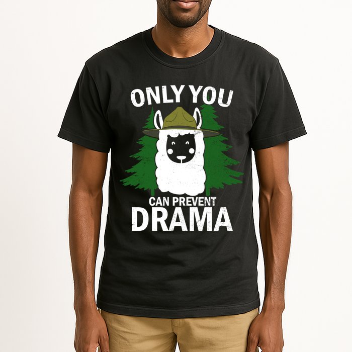Only You Can Prevent Drama Funny LLama Tall T-Shirt