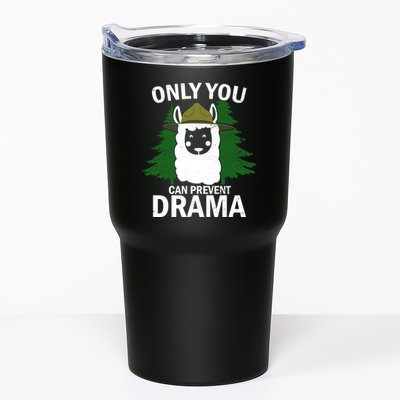 Only You Can Prevent Drama Funny LLama Tumbler