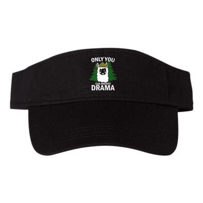 Only You Can Prevent Drama Funny LLama Visor